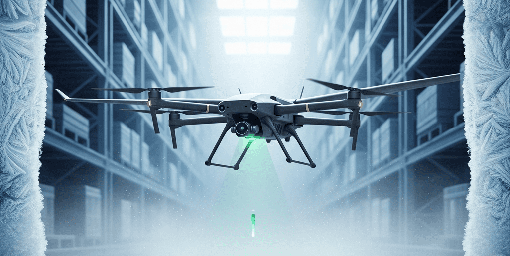 Breaking the Ice: Corvus Robotics Unveils Autonomous Drones for Sub-Zero Warehouses